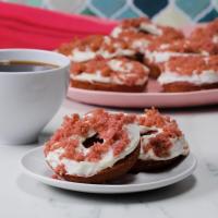Pink Velvet Donuts Recipe by Tasty_image