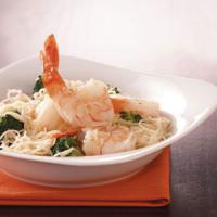 Shrimp & Broccoli with Pasta image