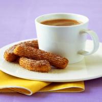 Churros With Hot Chocolate_image