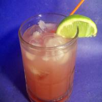 Cranberry and Lime Soda image