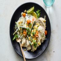 Coconut Milk-Simmered Chicken Breasts With Vegetables image