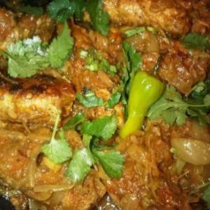 seekh kebabs in curry sauce_image