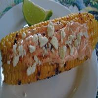 Mexican Grilled Corn on the Cob_image