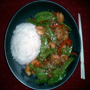 Thai Shrimp and Roasted Red Chili Stir-Fry_image
