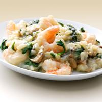 Shrimp 'n' Spinach Risotto image