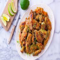 Baked Honey-Lime Chicken Wings image