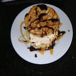 Waffle Ice Cream Sandwich image