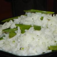 Coconut Rice with Snow Peas image