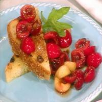 Fresh Cherries with Semolina Toast and Rhododendron Honey_image