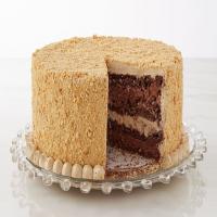 Chocolate Meringue Cake with Coffee Buttercream image