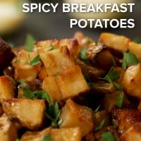 Spicy Breakfast Potatoes Recipe by Tasty image