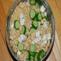 Cucumber Millet Bean Salad With Feta_image