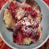 cranberry pecan cobbler_image