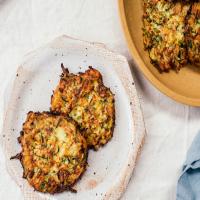 Baked Zucchini Carrot Fritters image