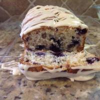 White Chocolate - Iced Blueberry Loaf_image