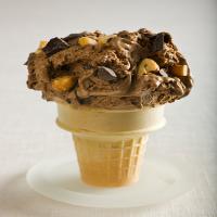 Chocolate-Chocolate Chunk Ice Cream With Salted Cashews image