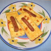 Baked Pancakes with Sausages_image