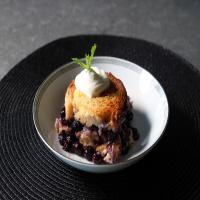 The Best Blueberry Bread Pudding_image