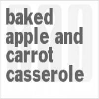 Baked Apple and Carrot Casserole_image
