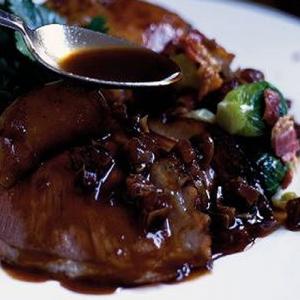 Date & red wine sauce image
