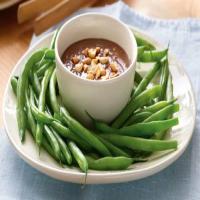Green Beans with Peanut-Ginger Dressing image