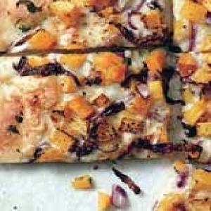 Butternut Squash-and-Red Onion Pizza Recipe - (4/5)_image