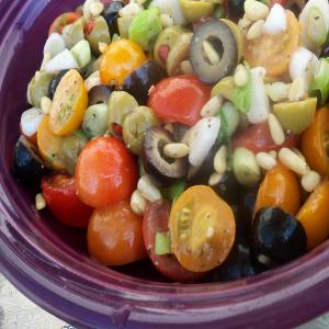 Cherry Tomato & Olive Salad image