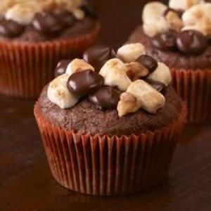 Ghirardelli Rocky Road Cupcakes_image
