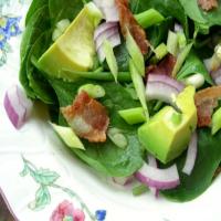 Beanshoot, Avocado & Baby Spinach Salad image