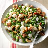 Dad's Creamed Peas & Pearl Onions_image