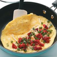 Roasted Red Pepper Omelets image