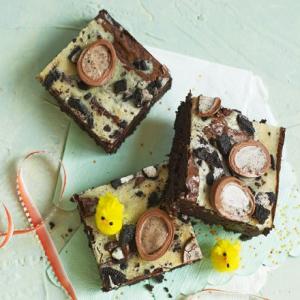 Oreo egg cheesecake brownies_image