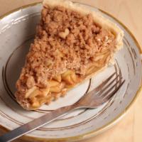 Deep Dish Apple Pie with Brandy Pecan Crumb Topping_image