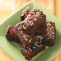 Chocolate Dipped Brownies image