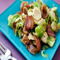 Brussels Sprouts With Bacon and Figs image