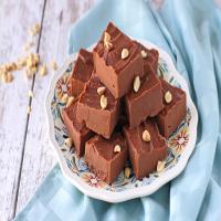 Keto Chocolate Peanut Butter Fudge image