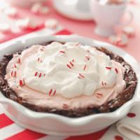 Brownie-Peppermint Ice Cream Pie image