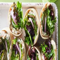 White Bean Wraps with Pickled Cucumber and Mint_image
