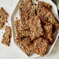 Healthy Seed and Oat Crackers image
