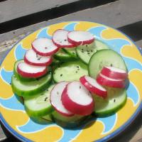 Japanese Crunchy Cucumber and Radish Salad image