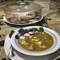 POSOLE VERDE WITH CHICKEN (GAYLE'S)_image