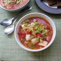 Irish Bacon And Cabbage Soup image