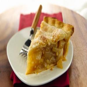 Spiced Gingered Pear Pie_image