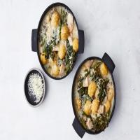 Chicken-and-Gnocchi Bake with Broccolini image