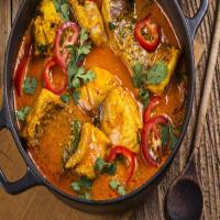 Baked Hake and Spinach Curry_image