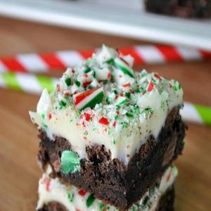 Candy Cane Oreo Cookies Bars image