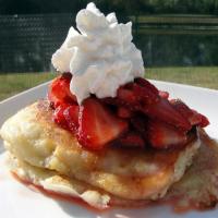 Strawberry Ricotta Hotcakes image