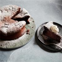 Chocolate Cracked Earth (Flourless Chocolate Cake) image