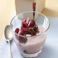 Cherries with Cherry Vanilla Yogurt_image