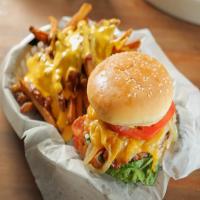 Bacon Cheese Burgers and Chili Cheese Fries image